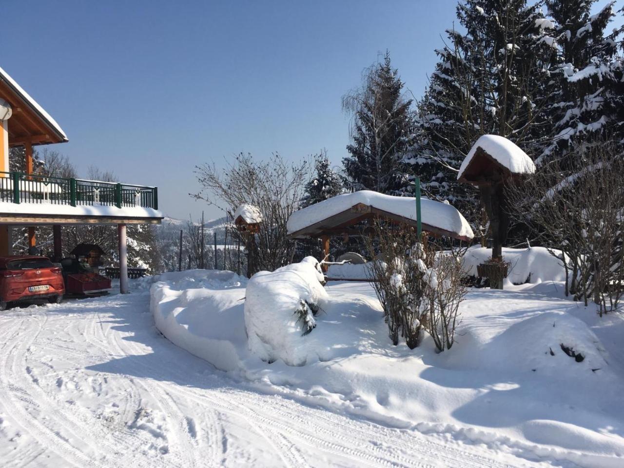 Gaestehaus Schmid Sankt Johann im Saggautal Екстериор снимка